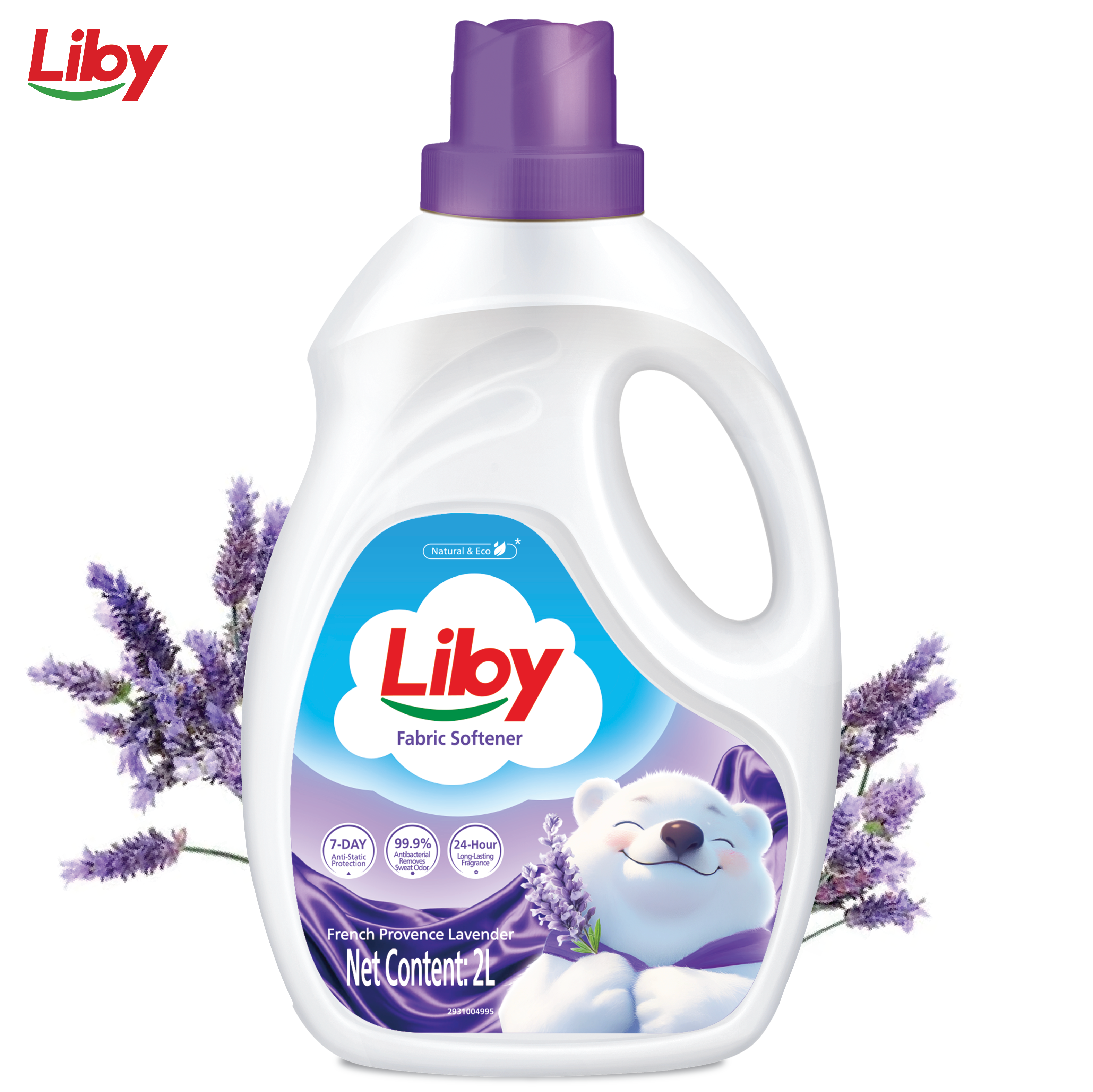 ليبي منعم أقمشة ٢ لتر برائحة اللافندر